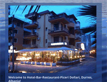Tablet Screenshot of hoteldollari.com